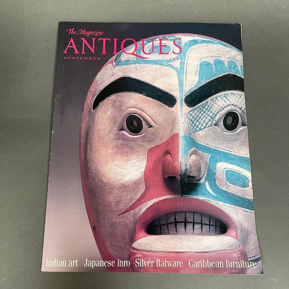 The Magazines Antiques September 1999 Indian Art Japanese Inro Silver Flatware - Picture 1 of 5